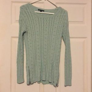 Mint blue sweater